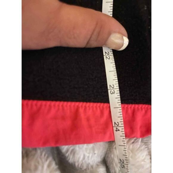 The north face jacket/coat denali euc sz Medium/M black pink fleece - Picture 9 of 9
